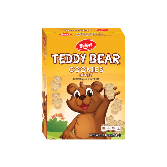 BICKIES TEDDY BEAR COOKIES-HONEY 10 OZ 