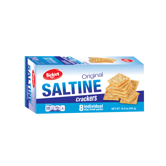 BICKIES  ORIGINAL SALTINE CRACKERS 16OZ